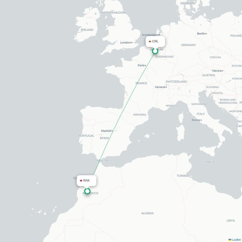CRL - RAK route map
