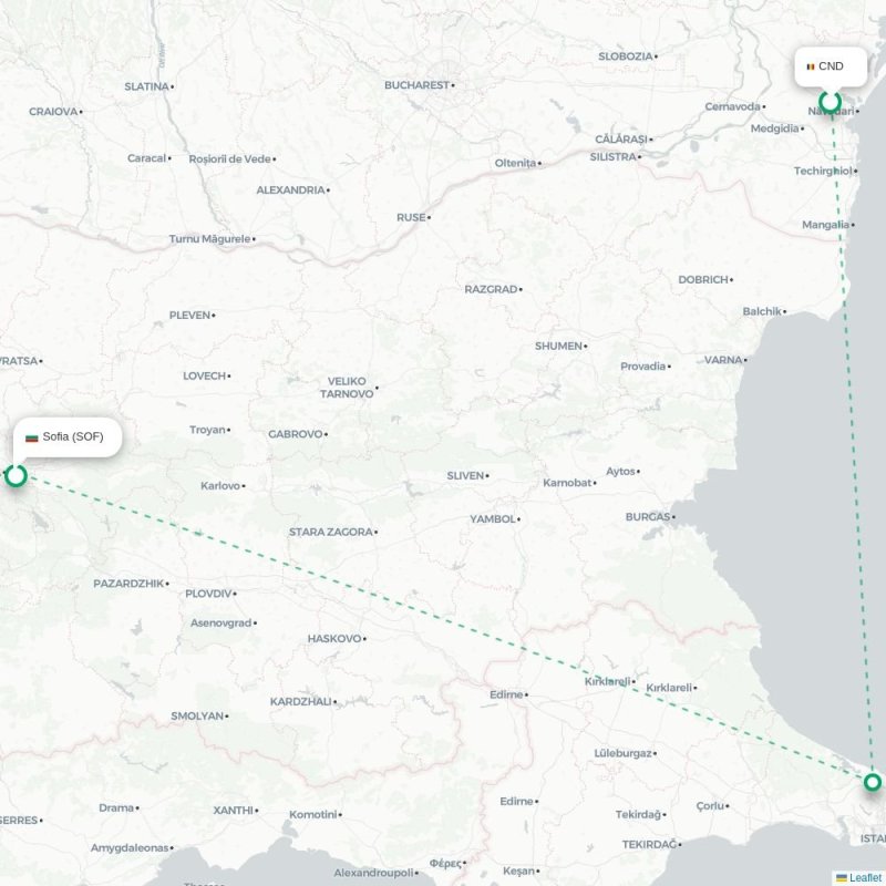 CRL - SOF route map