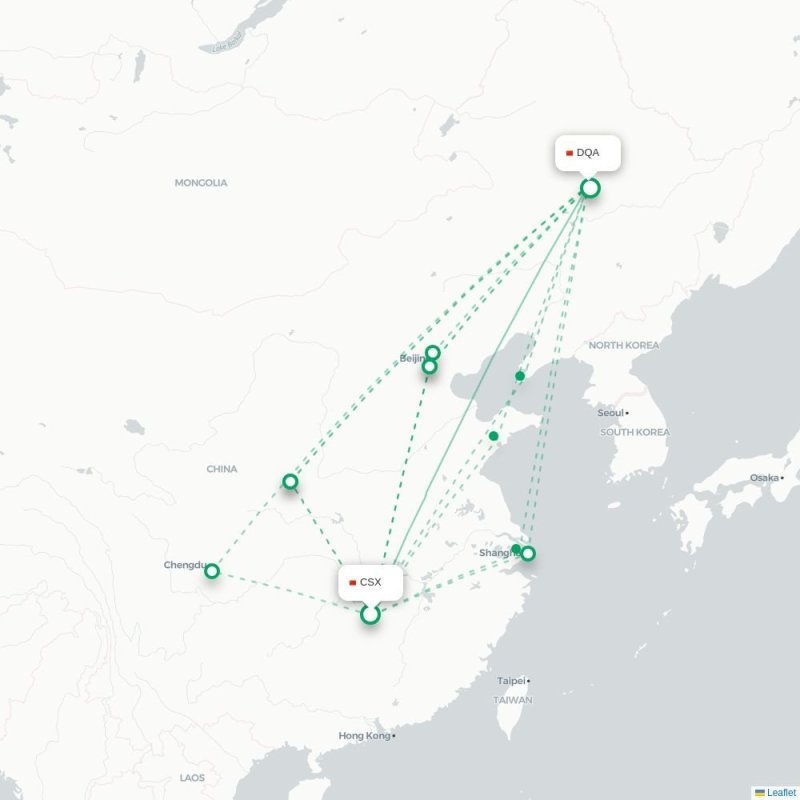 CSX - DQA route map