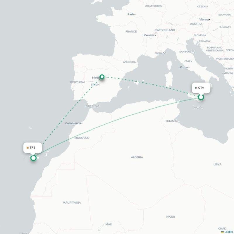 CTA - TFS route map