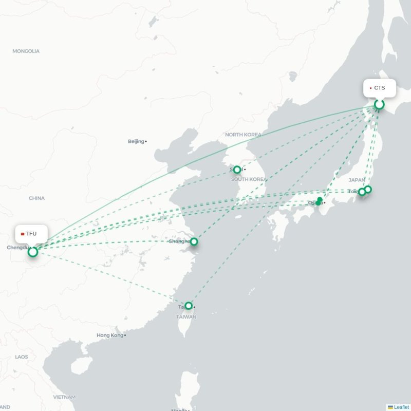 CTS - TFU route map