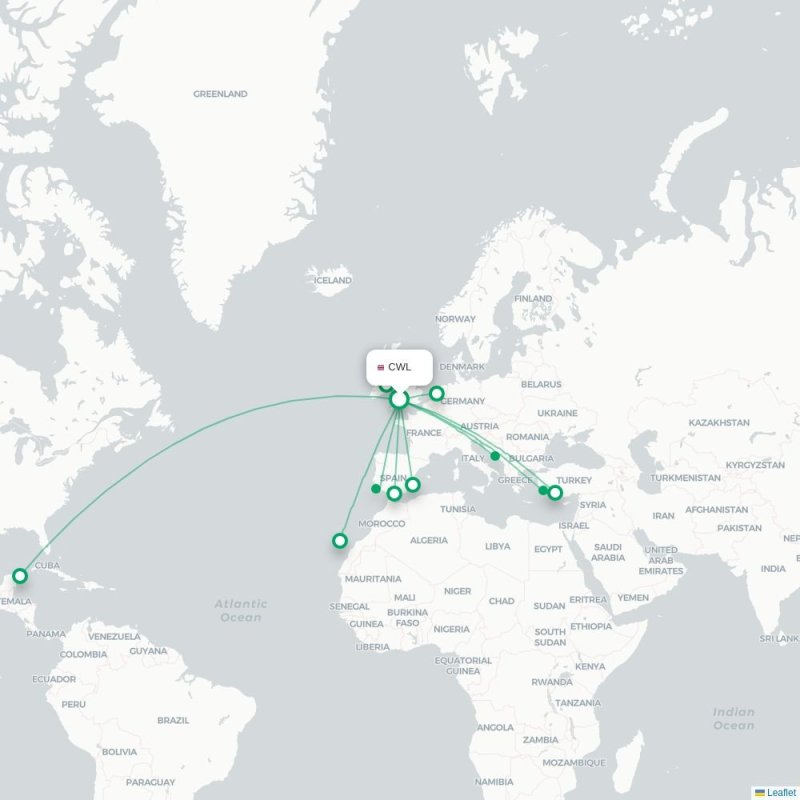 CWL - FAO route map