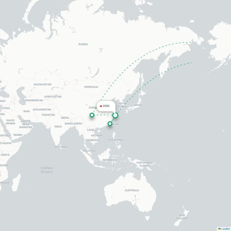 CXH - YVR route map
