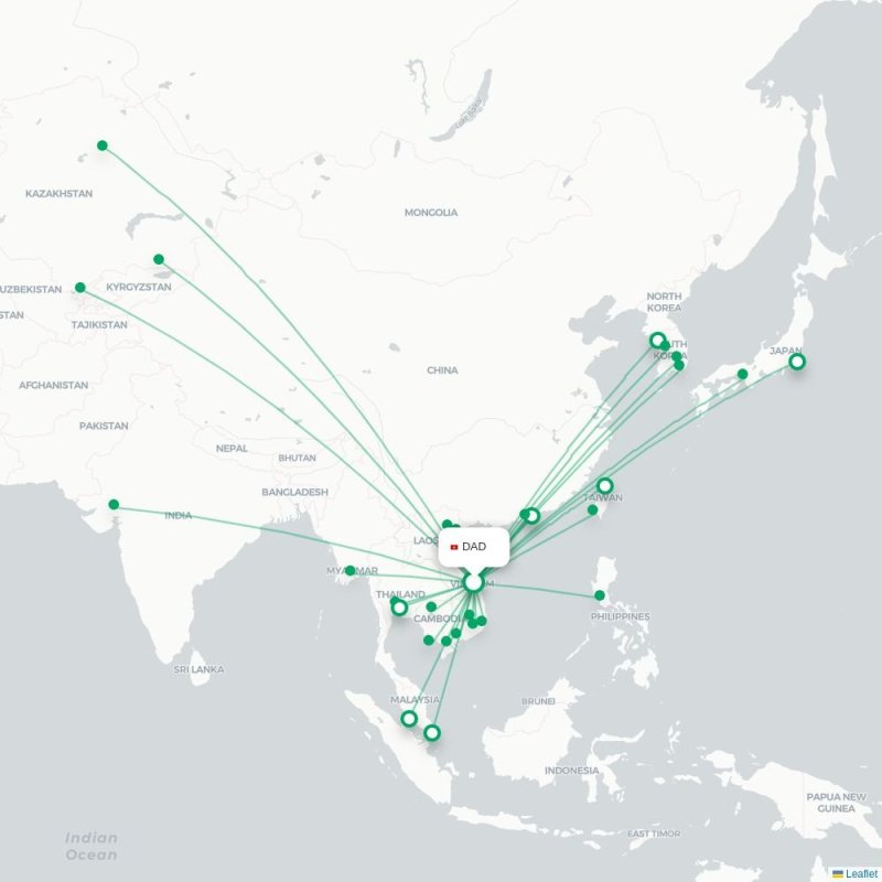 DAD - TAE route map