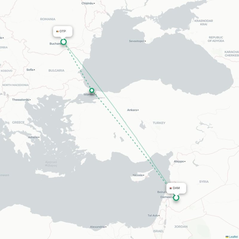 DAM - OTP route map