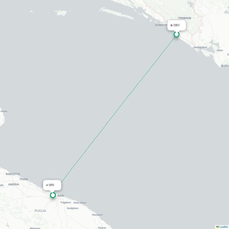 DBV - BRI route map