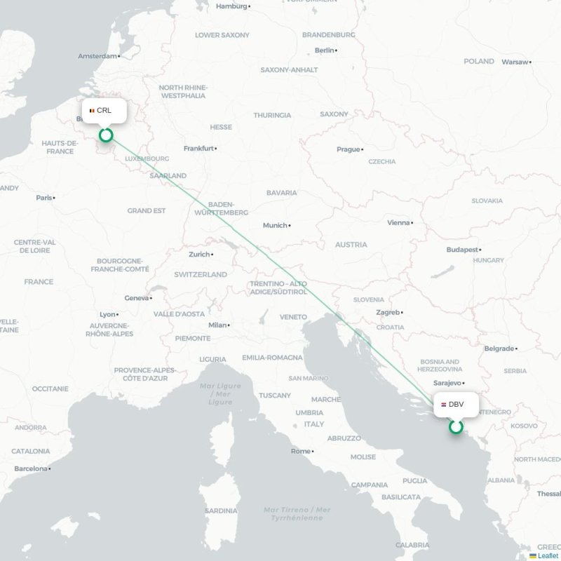 DBV - CRL route map