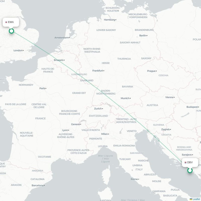 DBV - EMA route map