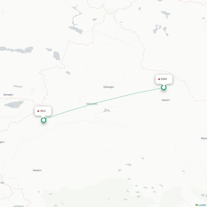 DHH - AKU route map