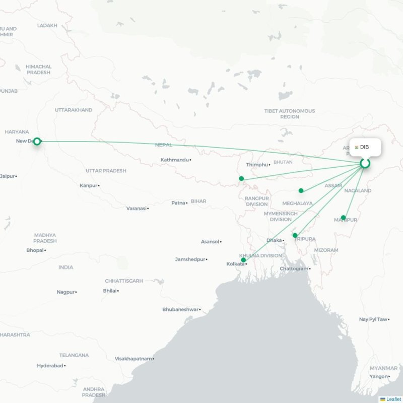 DIB - CCU route map