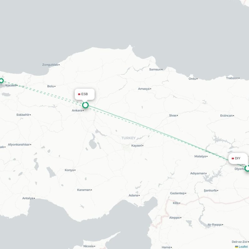 DIY - ESB route map