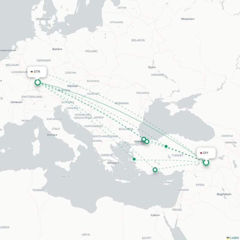 DIY - STR route map