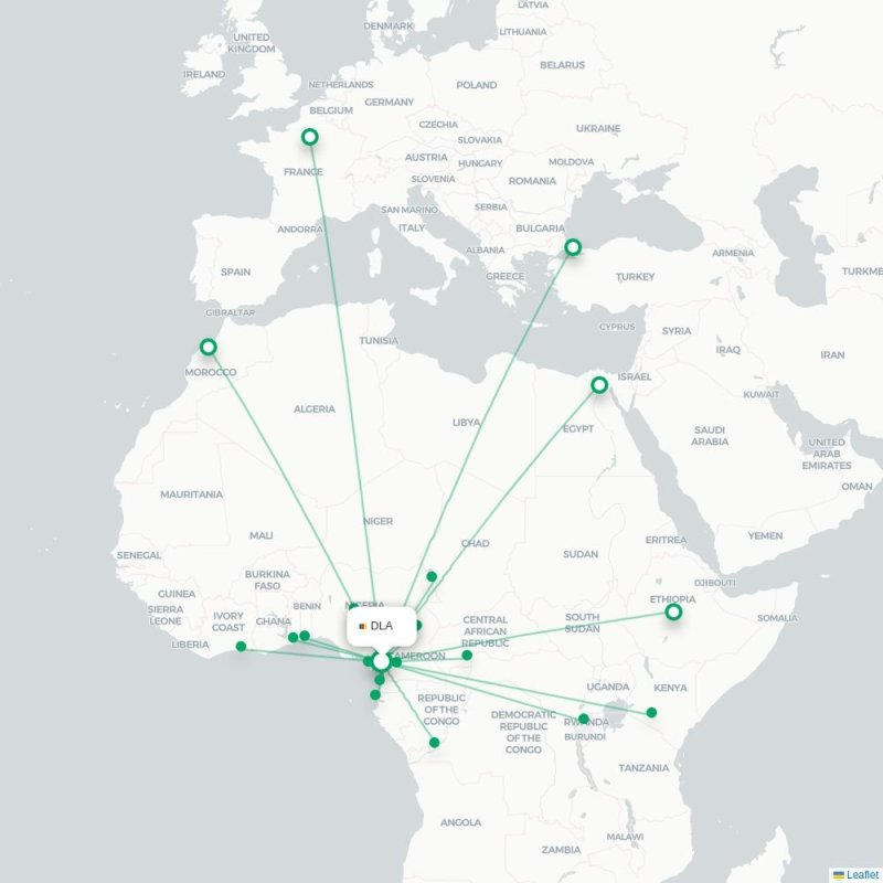 DLA - ABV route map
