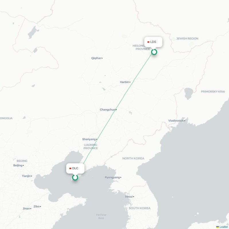 DLC - LDS route map