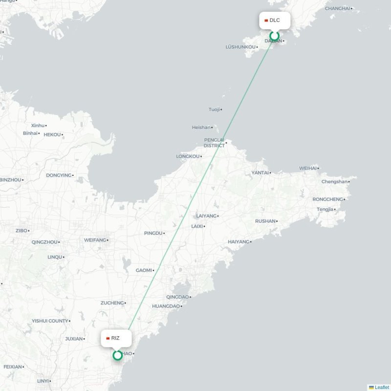 DLC - RIZ route map