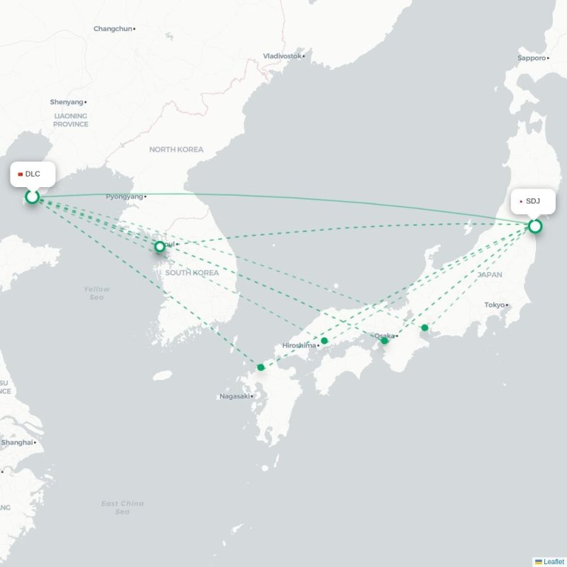 DLC - SDJ route map