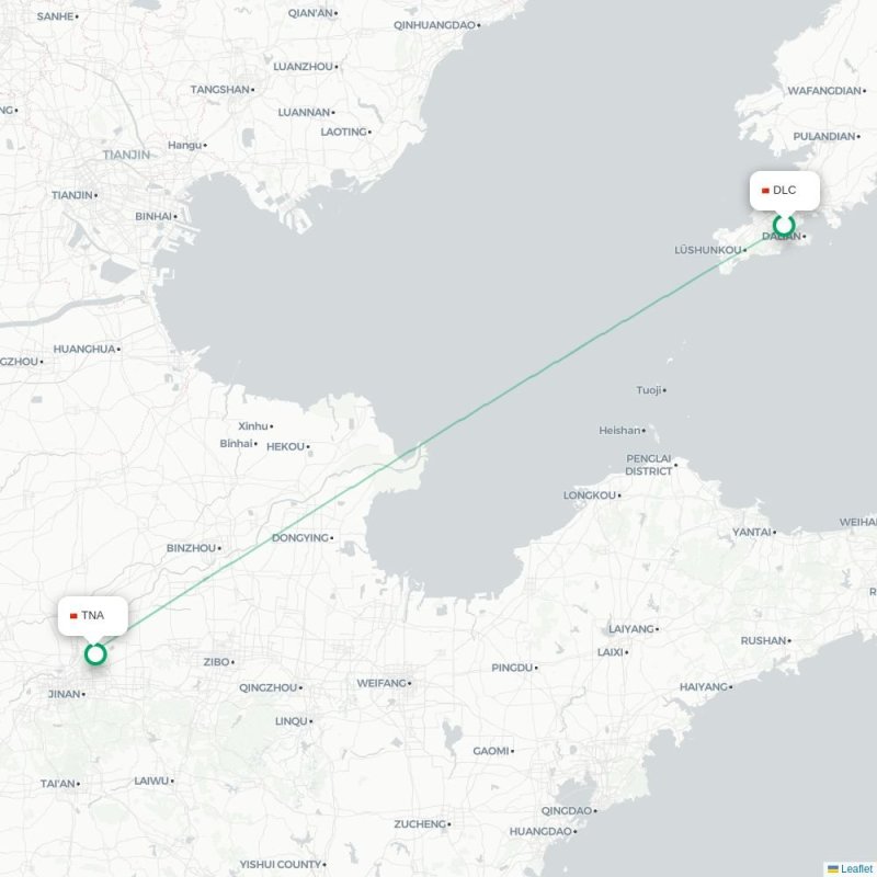 DLC - TNA route map