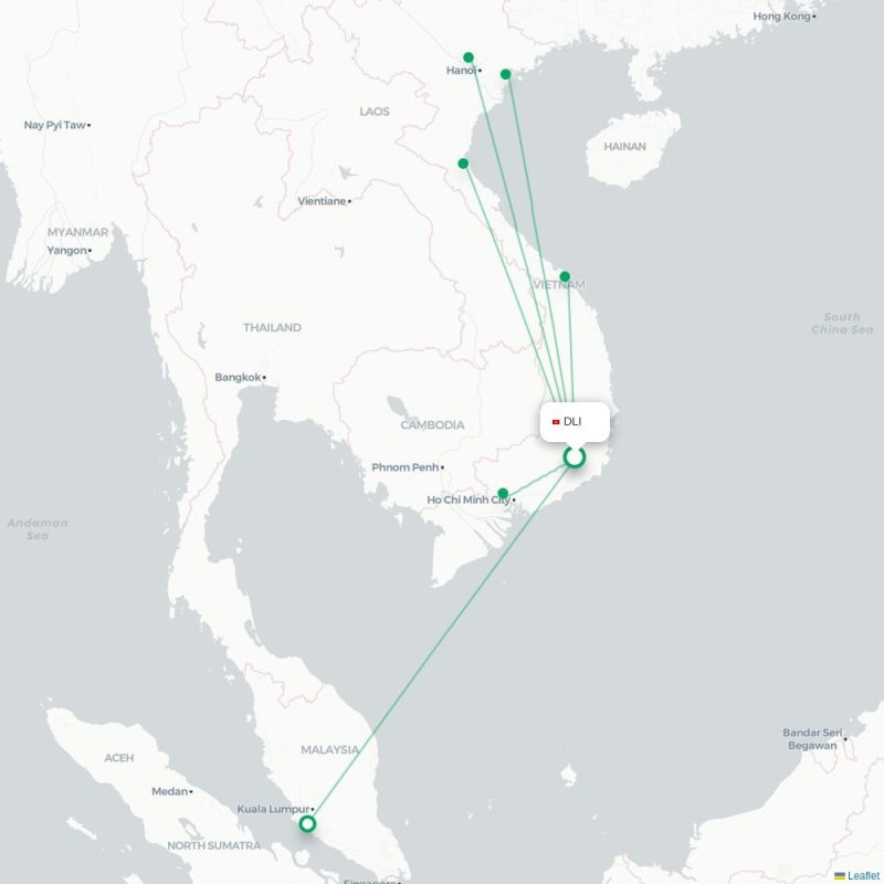 DLI - VII route map