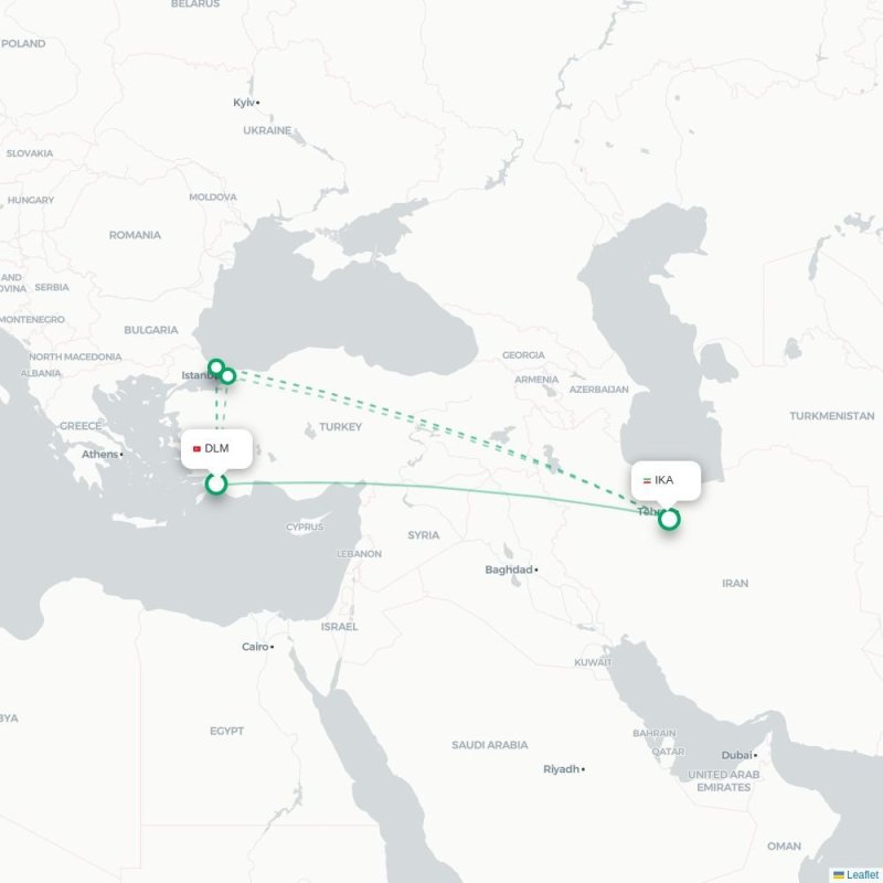 DLM - IKA route map