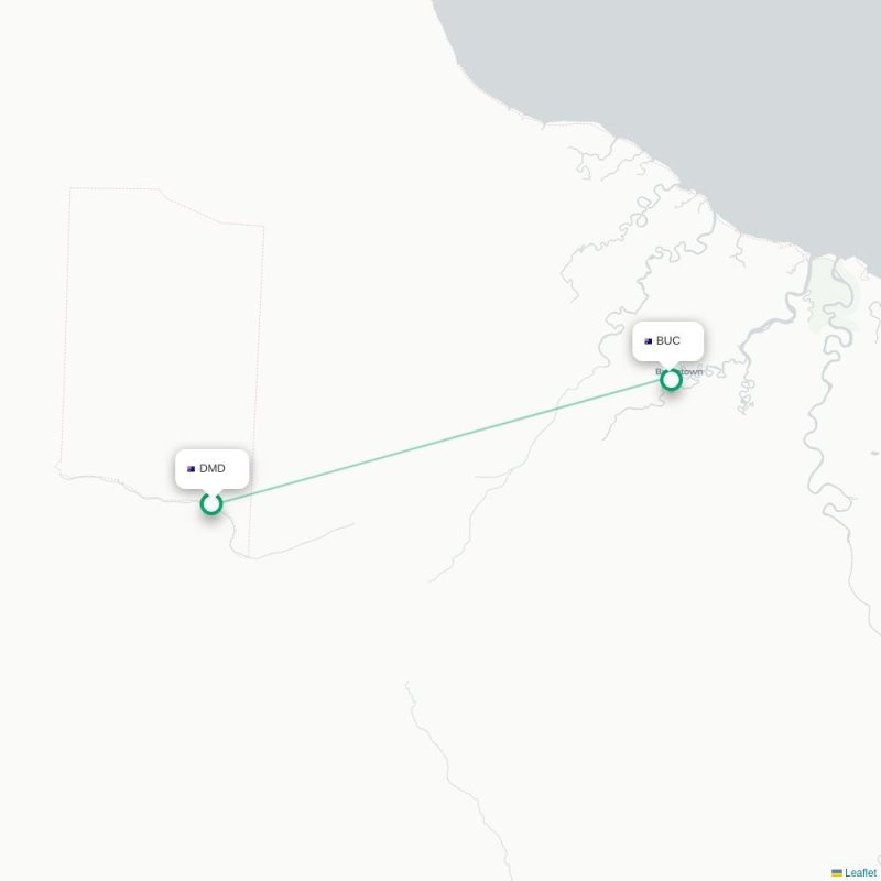 DMD - BUC route map