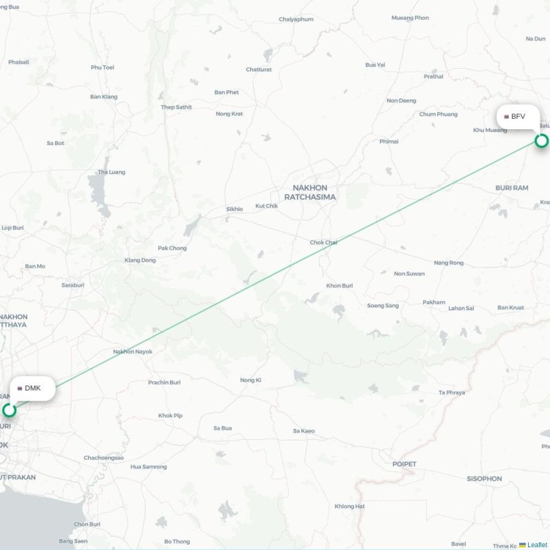 DMK - BFV route map