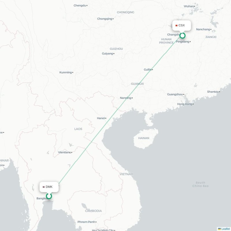 DMK - CSX route map