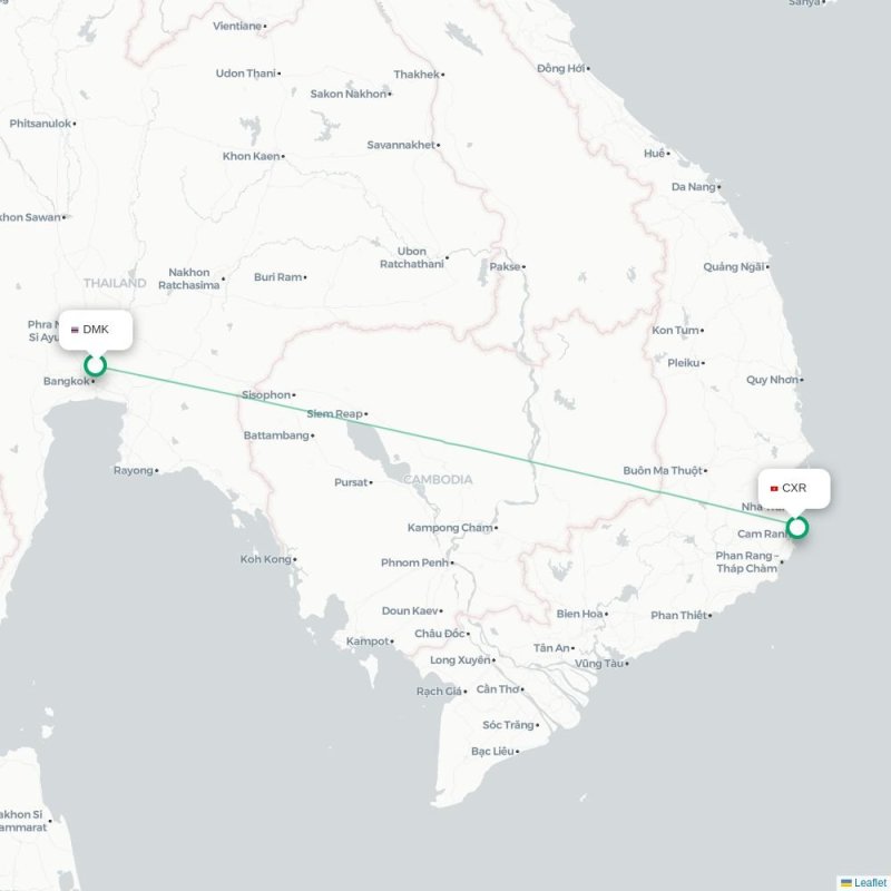 DMK - CXR route map