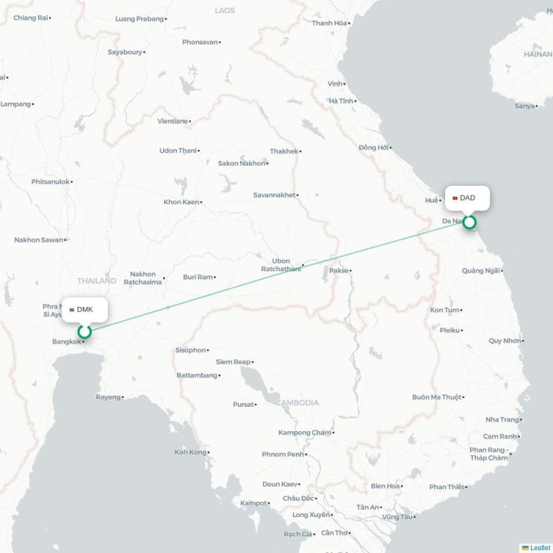 DMK - DAD route map