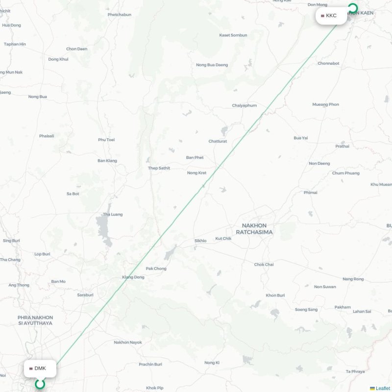 DMK - KKC route map