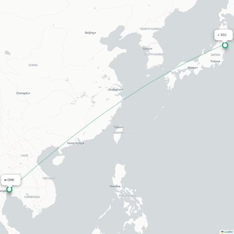 DMK - SDJ route map