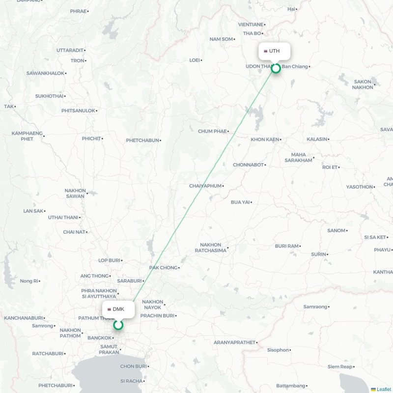 DMK - UTH route map