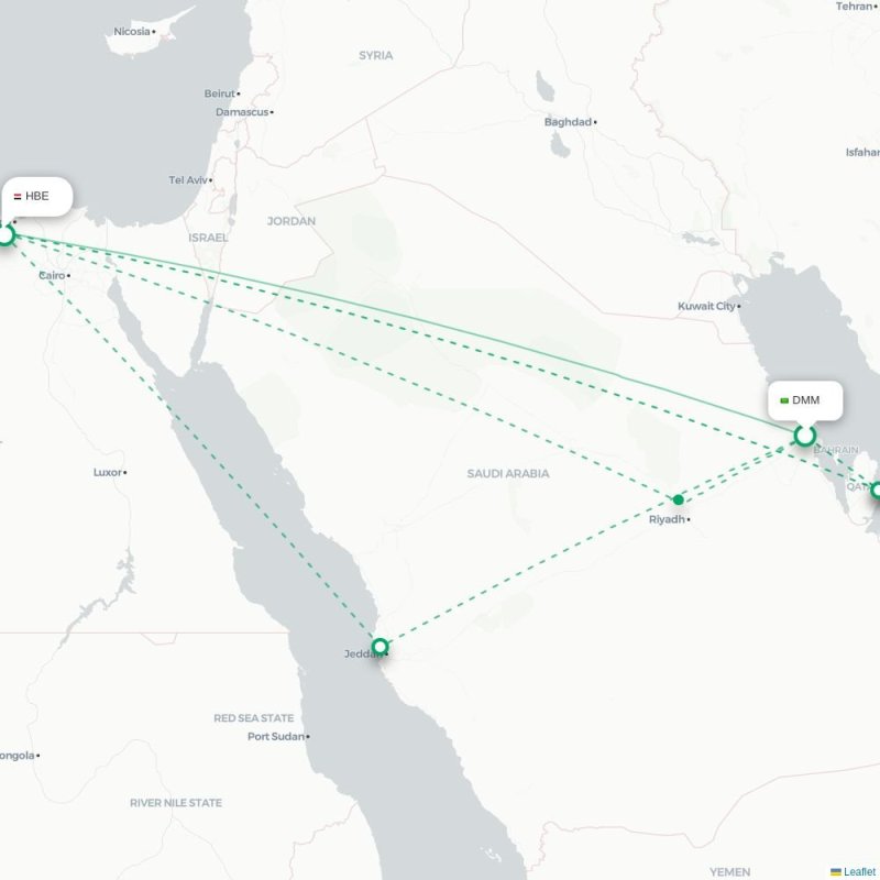 DMM - HBE route map