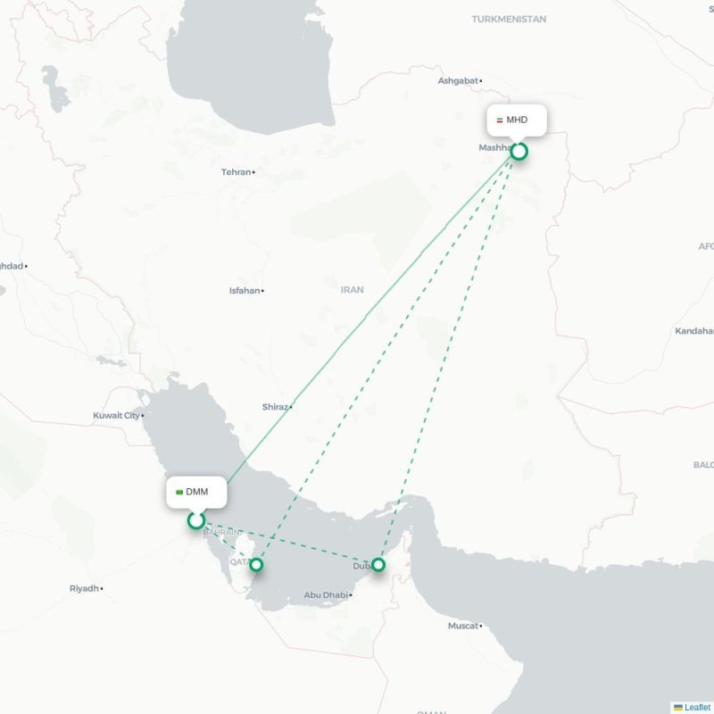 DMM - MHD route map