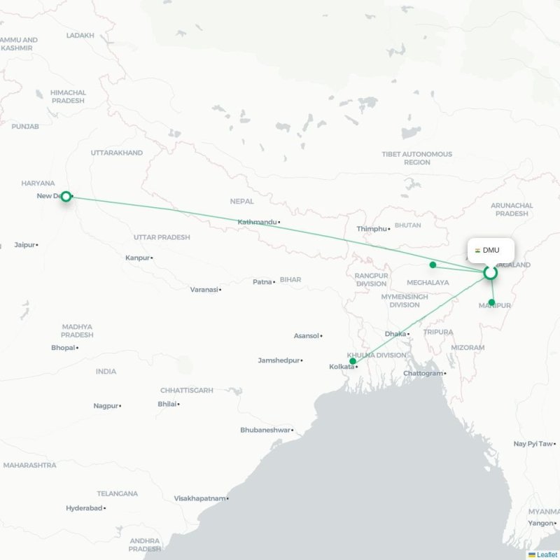 DMU - IMF route map