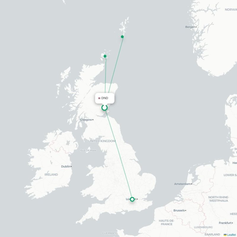 DND - LSI route map
