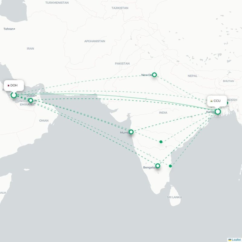 DOH - CCU route map