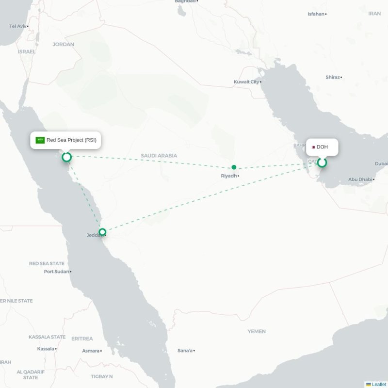 DOH - RSI route map