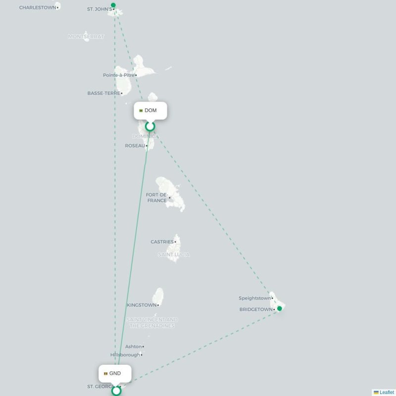 DOM - GND route map