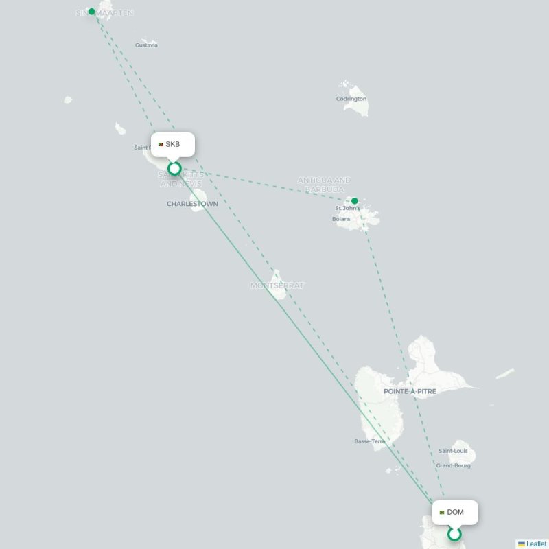 DOM - SKB route map