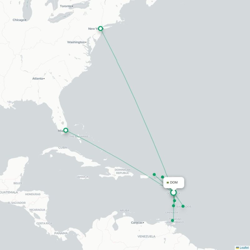 DOM - STT route map