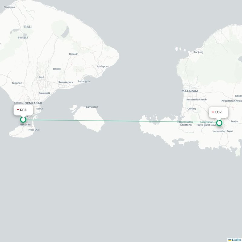 DPS - LOP route map