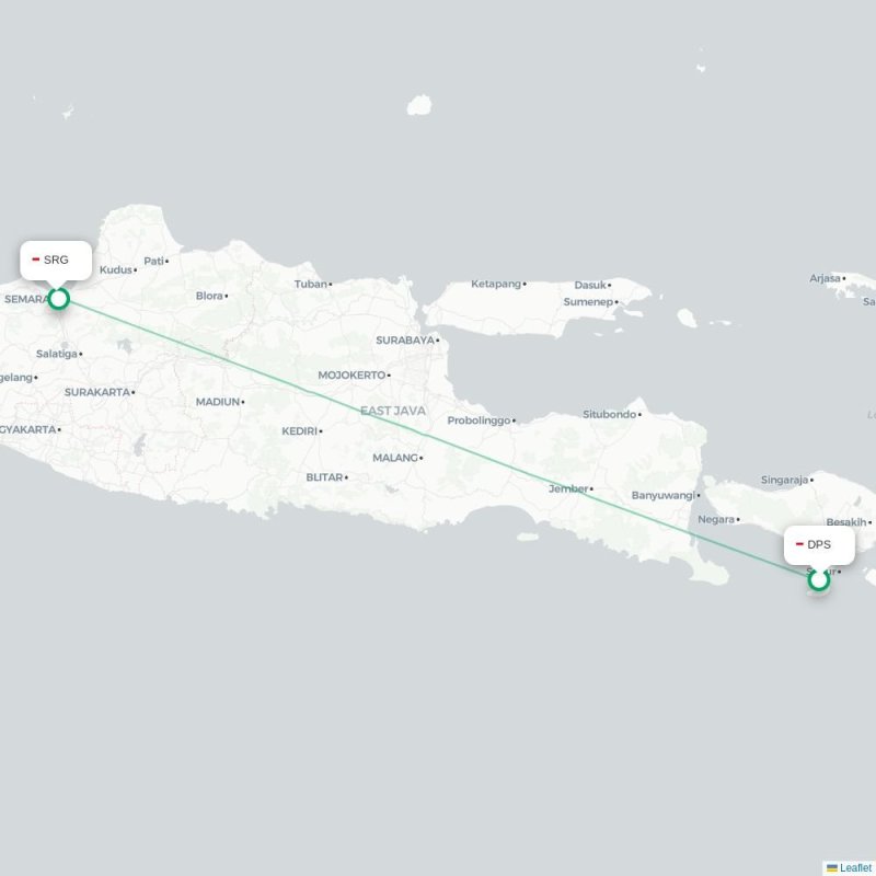 DPS - SRG route map
