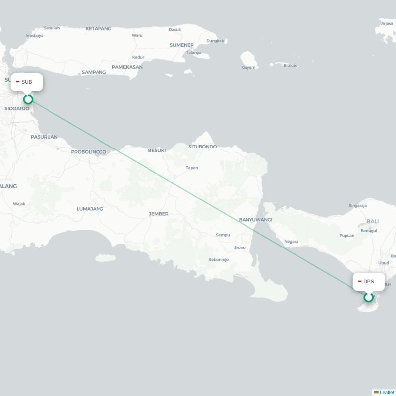 DPS - SUB route map