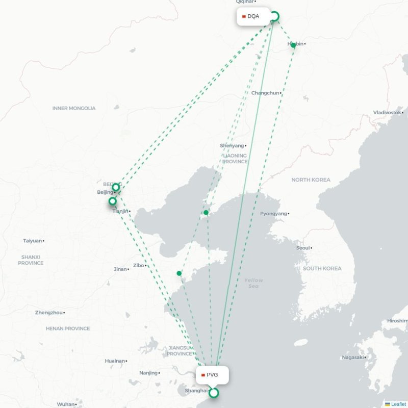 DQA - PVG route map