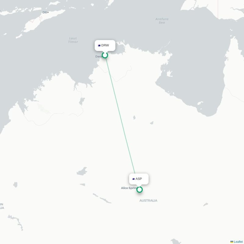 DRW - ASP route map