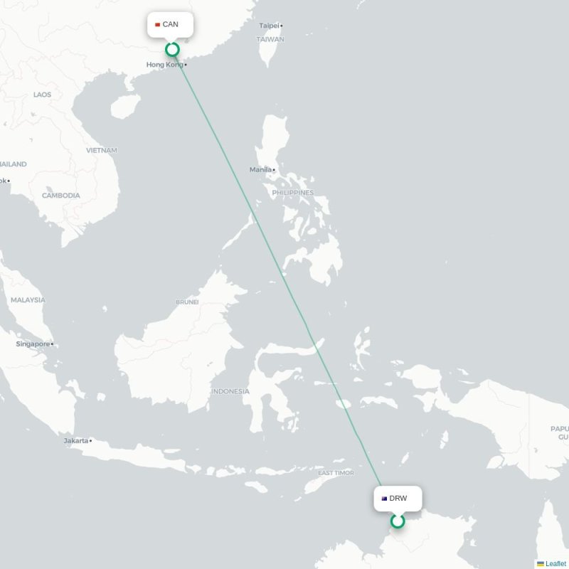 DRW - CAN route map
