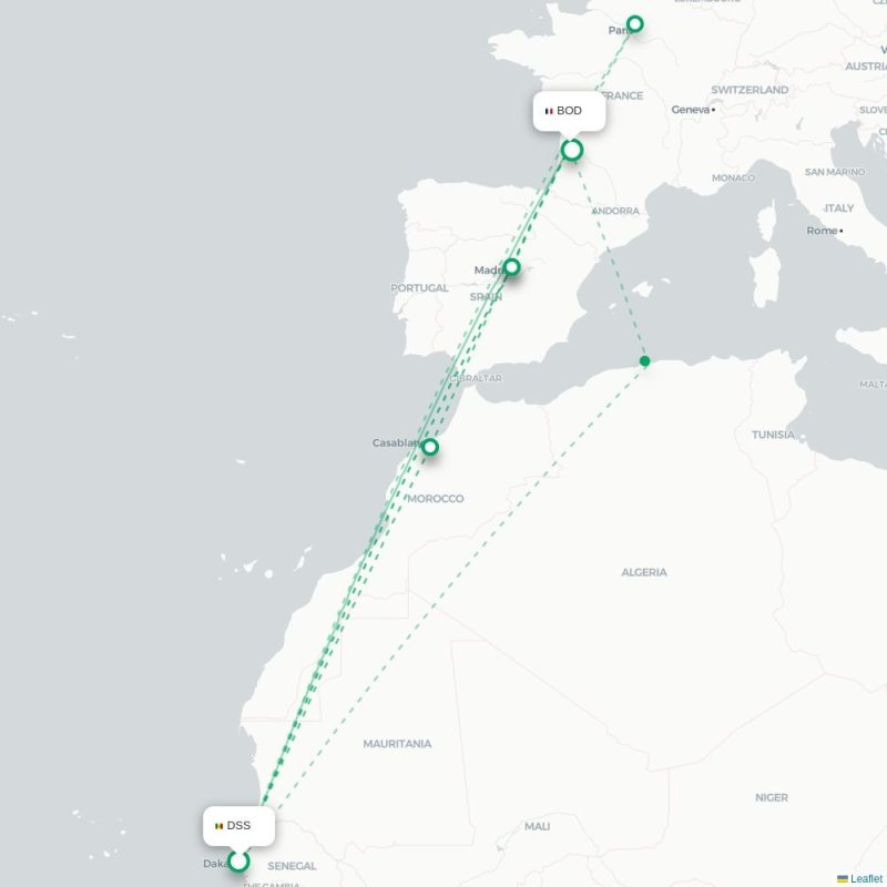 DSS - BOD route map