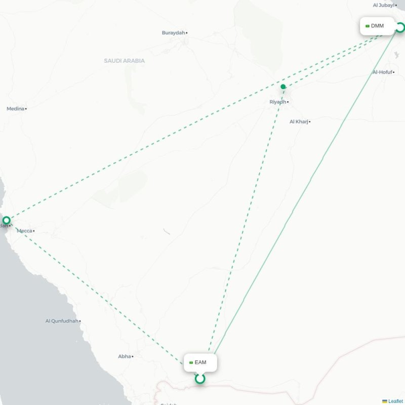EAM - DMM route map