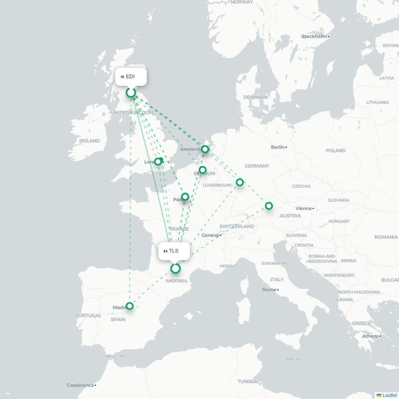 EDI - TLS route map