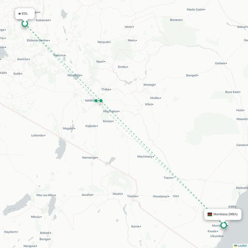 EDL - MBA route map